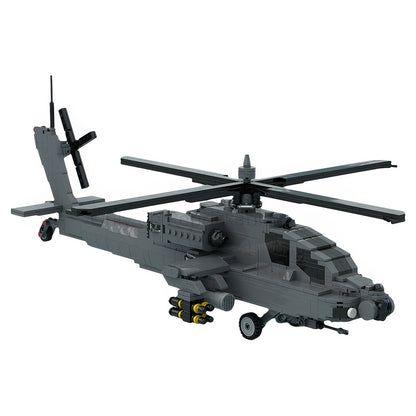 AH-64 Apache Attack Helicopter MOC Building Kit - 1