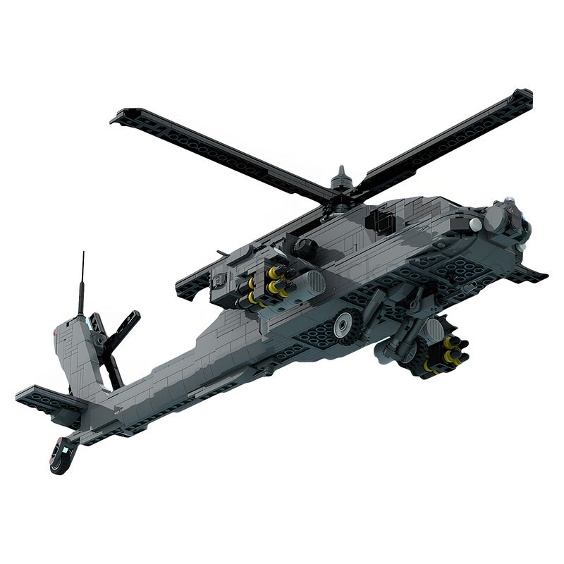 AH-64 Apache Attack Helicopter MOC Building Kit - 2
