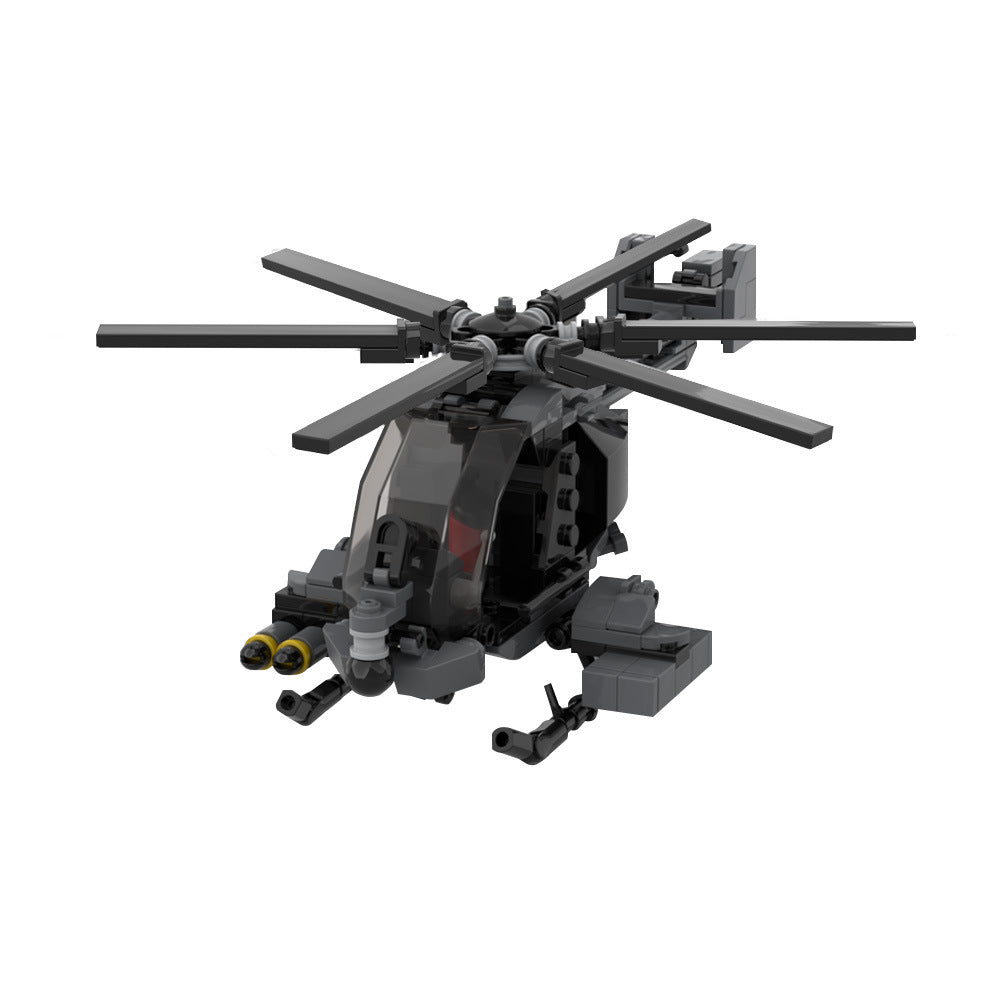 AH-7 Notar Helicopter Building Kit | LEGO-Compatible MOC - 1