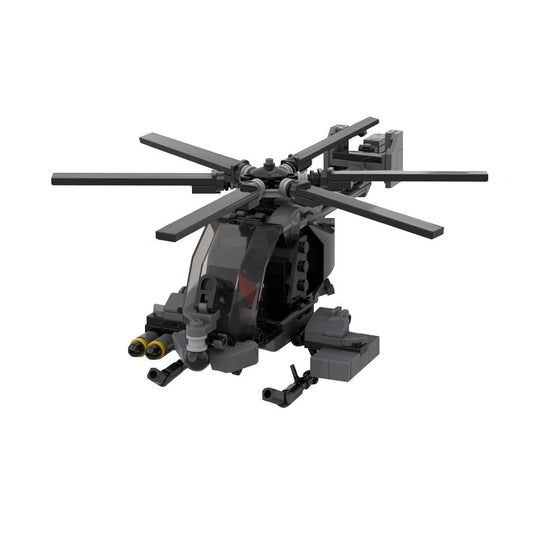 AH-7 Notar Helicopter Building Kit | LEGO-Compatible MOC - 1