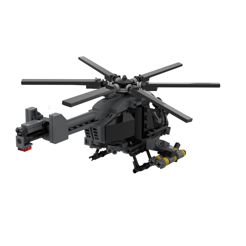 AH-7 Notar Helicopter Building Kit | LEGO-Compatible MOC - 3