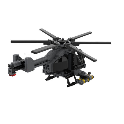 AH-7 Notar Helicopter Building Kit | LEGO-Compatible MOC - 3