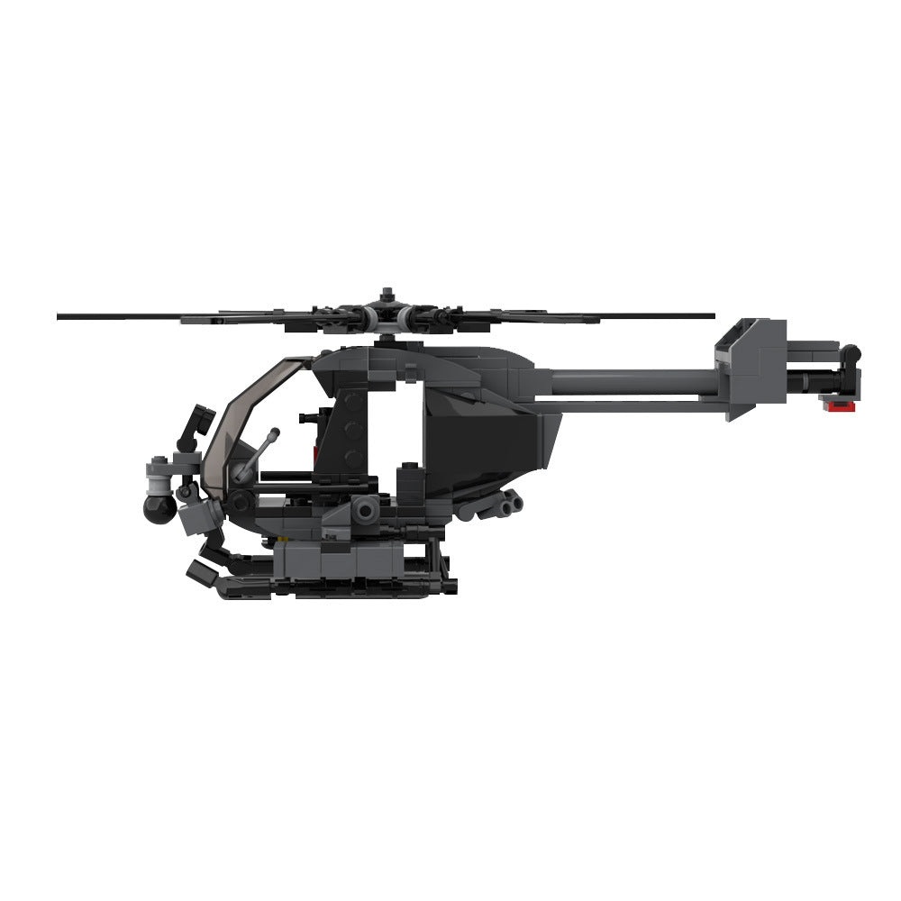 AH-7 Notar Helicopter Building Kit | LEGO-Compatible MOC - 5