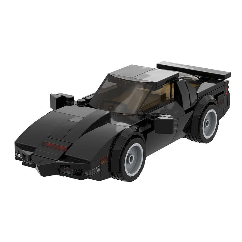 AI Pursuit 1982 Trans Am Sports Car Building Kit | LEGO-Compatible MOC - 5
