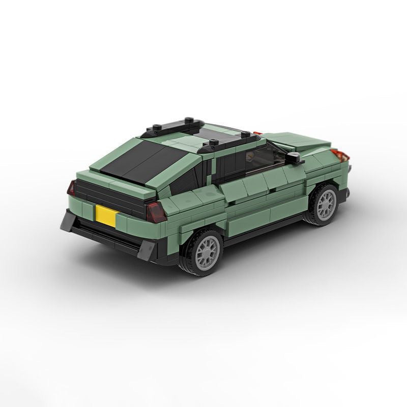 Albuquerque Chemistry Drama Sand Green SUV Building Kit | LEGO-Compatible MOC - 3