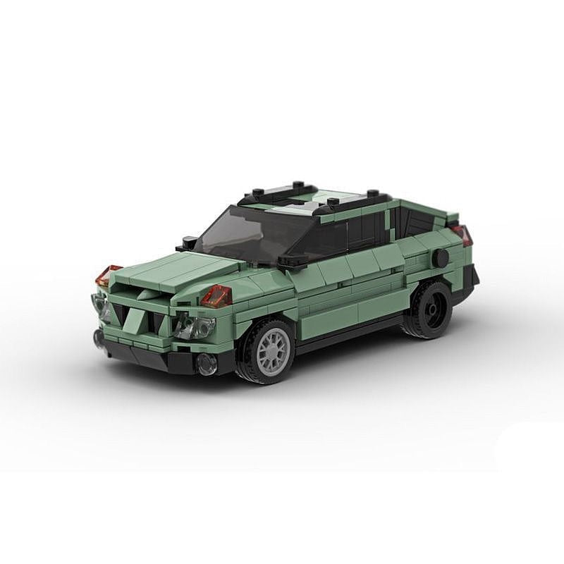 Albuquerque Chemistry Drama Sand Green SUV MOC Building Kit - 2
