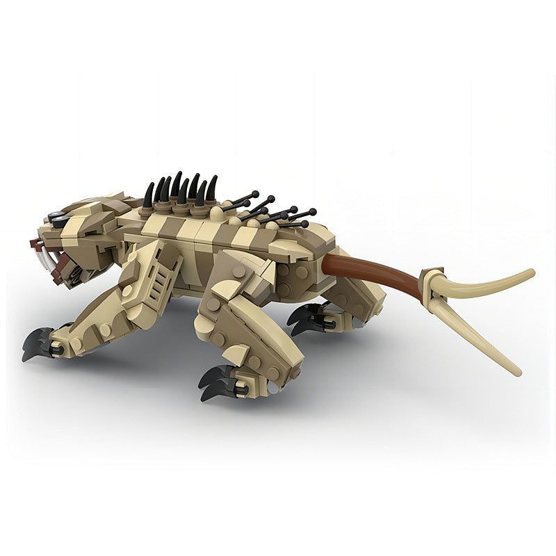 Alien Arena Beast MOC Building Kit | Sci-Fi Monster Creature Figure - 2