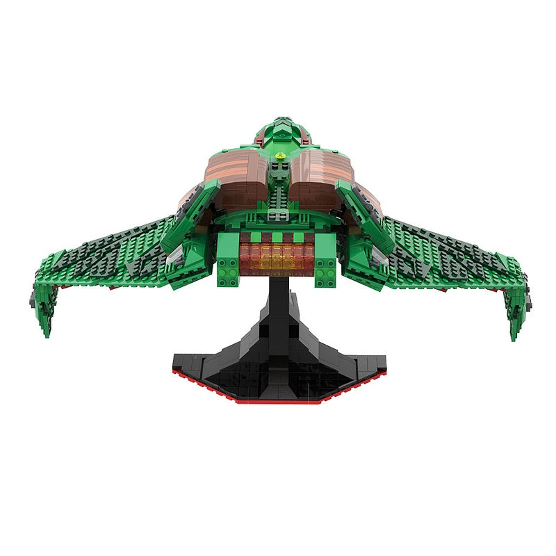 Alien Bird of Prey Gunships Building Kit | LEGO-Compatible MOC - 6