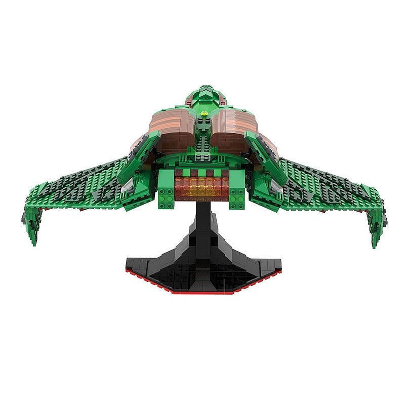 Alien Bird of Prey Gunships MOC Spacecraft Building Kit - 6