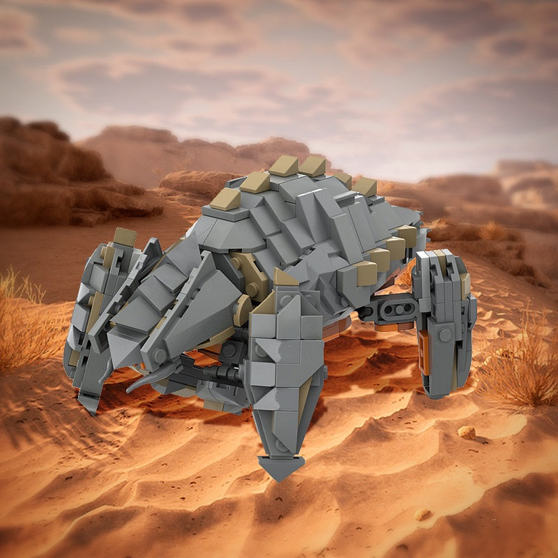 Alien Charger Beast Building Kit | LEGO-Compatible MOC - 1