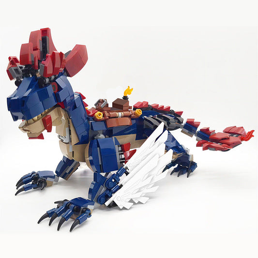 Alien Drake Creature Building Kit | LEGO-Compatible MOC - 1