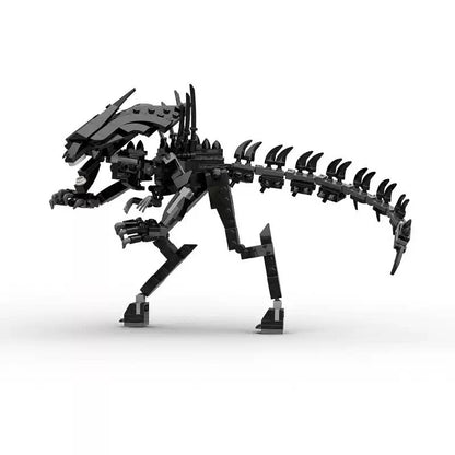 Alien Queen MOC Building Kit | Biomechanical Creature Display Model - 1