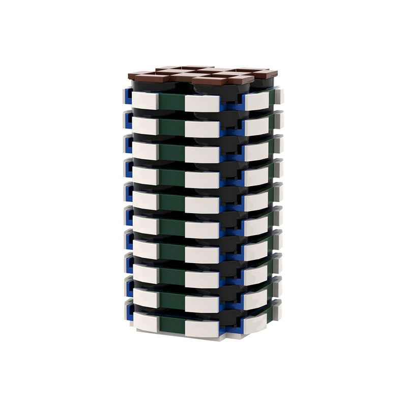 Allan's Vase MOC Building Kit | Elegant Decorative Display Model - 1