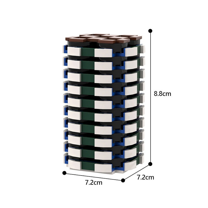 Allan's Vase MOC Building Kit | Elegant Decorative Display Model - 6
