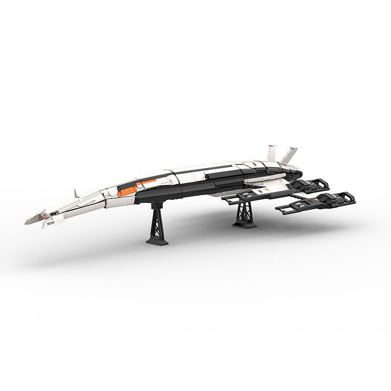 Alliance Space Recon Cruiser SR-2 MOC Building Kit | Sci-Fi Spaceship - 3