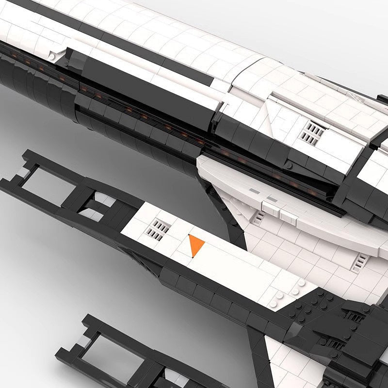 Alliance Space Recon Cruiser SR-2 MOC Building Kit | Sci-Fi Spaceship - 5
