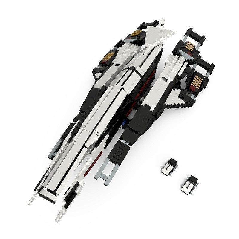 Alliance Systems SR-1 Space Recon Cargo Ship Building Kit | LEGO-Compatible MOC - 1