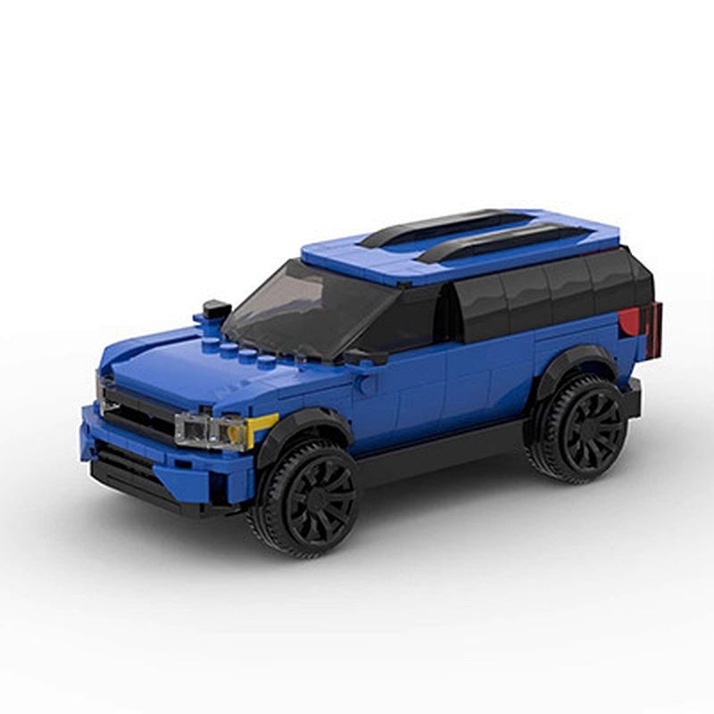 American Explorer SUV 8-Wide MOC Off-Road Vehicle Building Kit - 7