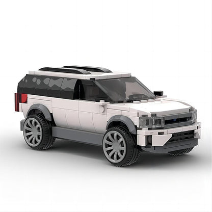 American Explorer SUV Building Kit | 8 Wide LEGO-Compatible MOC - 3