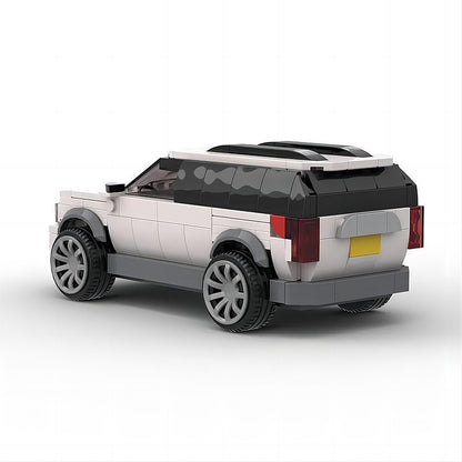 American Explorer SUV Building Kit | 8 Wide LEGO-Compatible MOC - 4