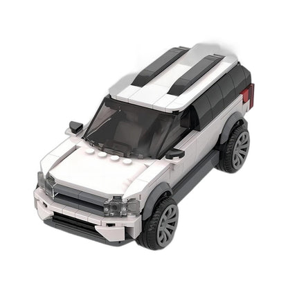 American Explorer SUV Building Kit | 8 Wide LEGO-Compatible MOC - 5