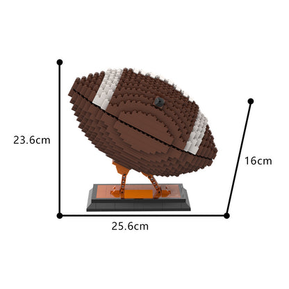 American Football Championship Ball Building Kit 4