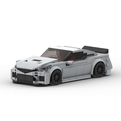 American Luxury V-Series Sports Sedan Building Kit | LEGO-Compatible MOC - 1