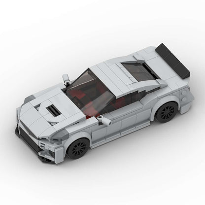 American Luxury V-Series Sports Sedan Building Kit | LEGO-Compatible MOC - 4