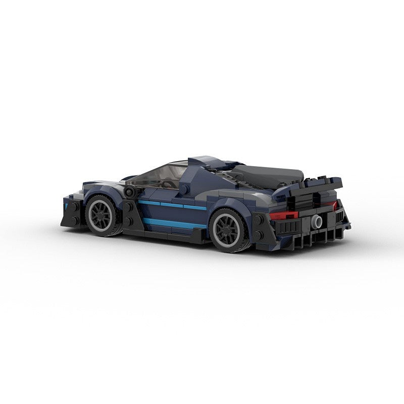 AMG Style Performance Hypercar Building Kit | LEGO-Compatible MOC - 3