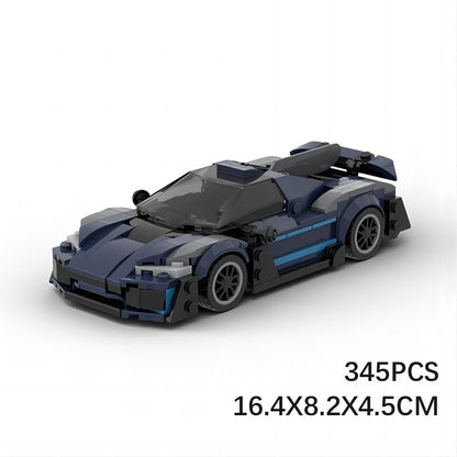 AMG Style Performance Hypercar Building Kit | LEGO-Compatible MOC - 5