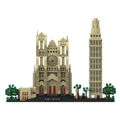 Amiens France Skyline MOC Architecture Building Kit - 4