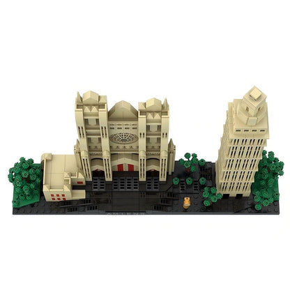 Amiens France Skyline MOC Architecture Building Kit - 5