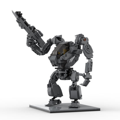 AMP Mecha Suit MOC Building Kit | Futuristic Armored Figure Model - 2