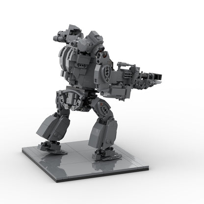 AMP Mecha Suit MOC Building Kit | Futuristic Armored Figure Model - 3