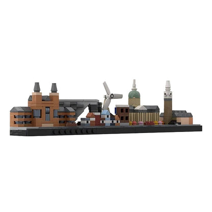 Amsterdam Skyline MOC Architecture Building Kit - 1
