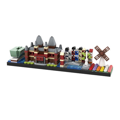 Amsterdam Skyline MOC Architecture Building Kit - 5