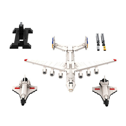 AN-225 Mriya Transport Aircraft MOC Building Kit | 1:300 Scale Model - 11