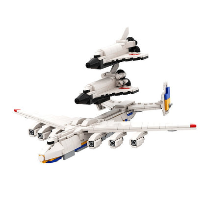 AN-225 Mriya Transport Aircraft MOC Building Kit | 1:300 Scale Model - 8