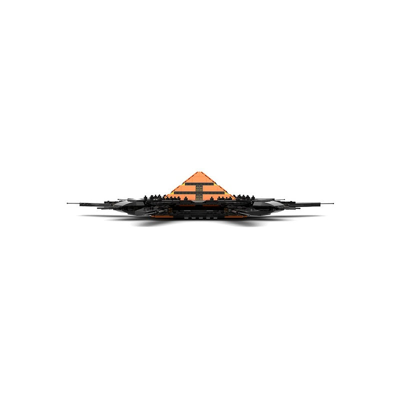 Ancient God Dark Galactic Mothership Capital Ship Building Kit | LEGO-Compatible MOC - 6