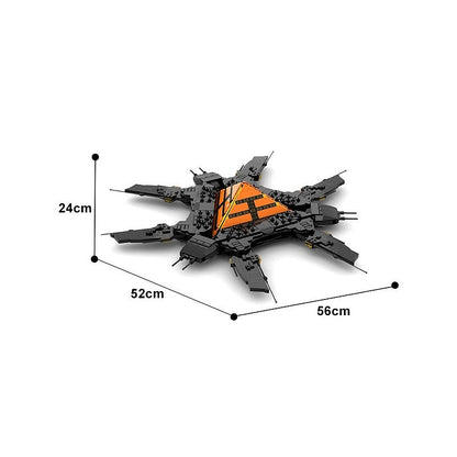 Ancient God Galactic Mothership MOC Capital Ship Building Kit - 3