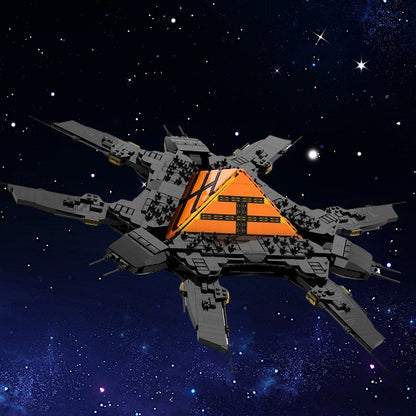 Ancient God Galactic Mothership MOC Capital Ship Building Kit - 4