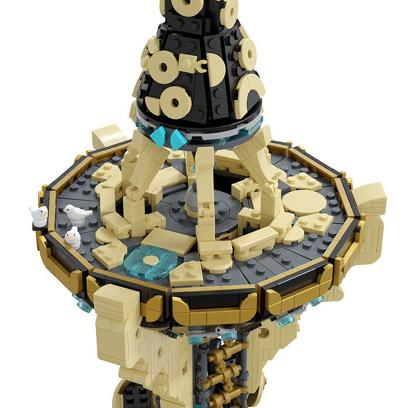 Ancient Guardian Tower Building Kit | LEGO-Compatible MOC - 3