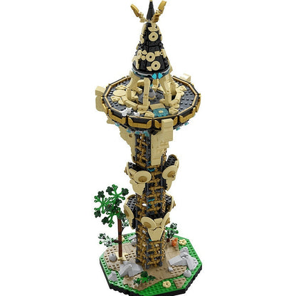 Ancient Guardian Tower MOC Building Kit | Fantasy Architecture Model - 1