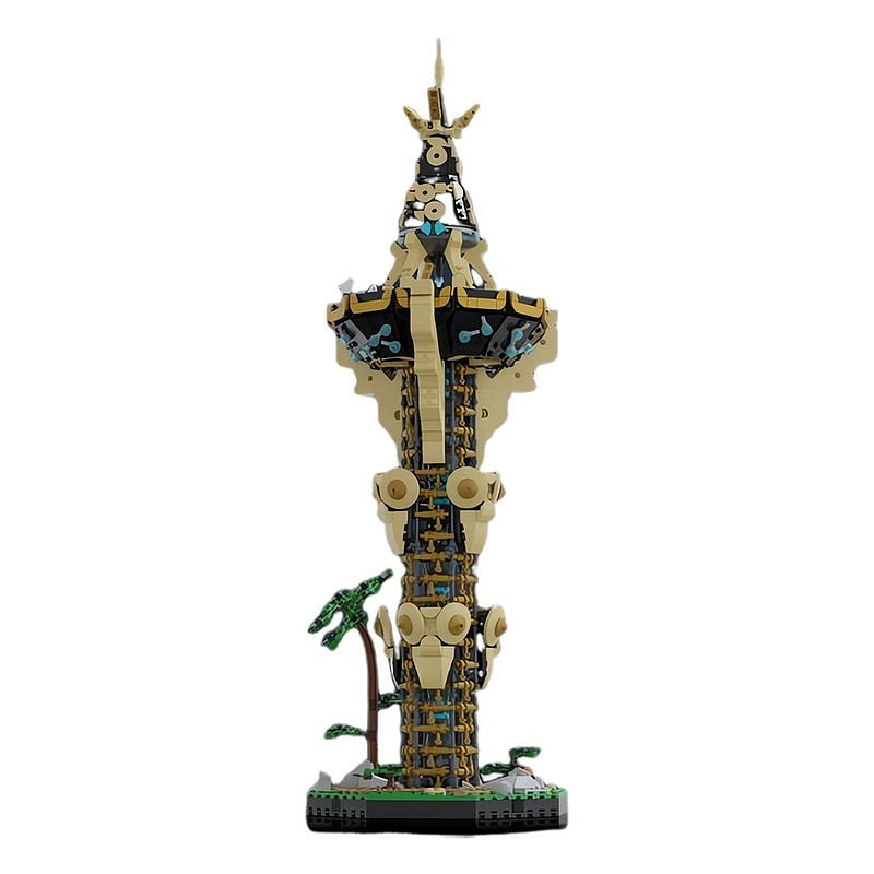 Ancient Guardian Tower MOC Building Kit | Fantasy Architecture Model - 2