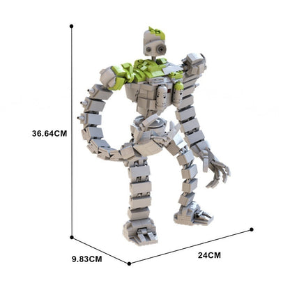 Ancient Sky Guardian Robot MOC Building Kit | Mecha Figure Model - 5