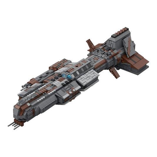 Ancient Space Capital Battleship MOC Building Kit - 1