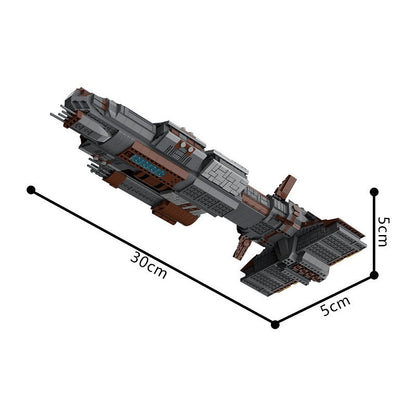 Ancient Space Capital Battleship MOC Building Kit - 5