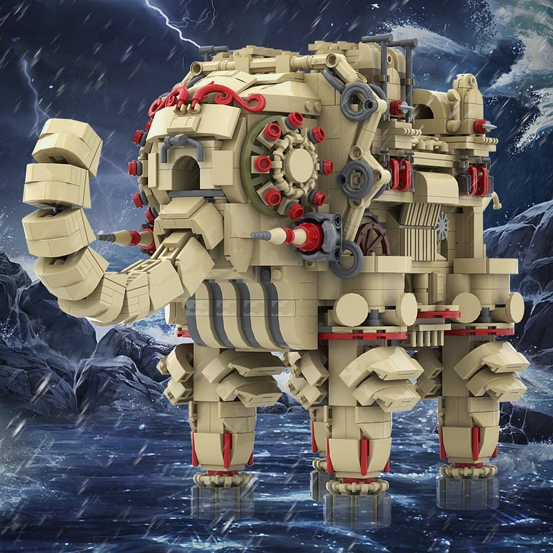 Ancient Water Guardian Beast MOC Building Kit - 2