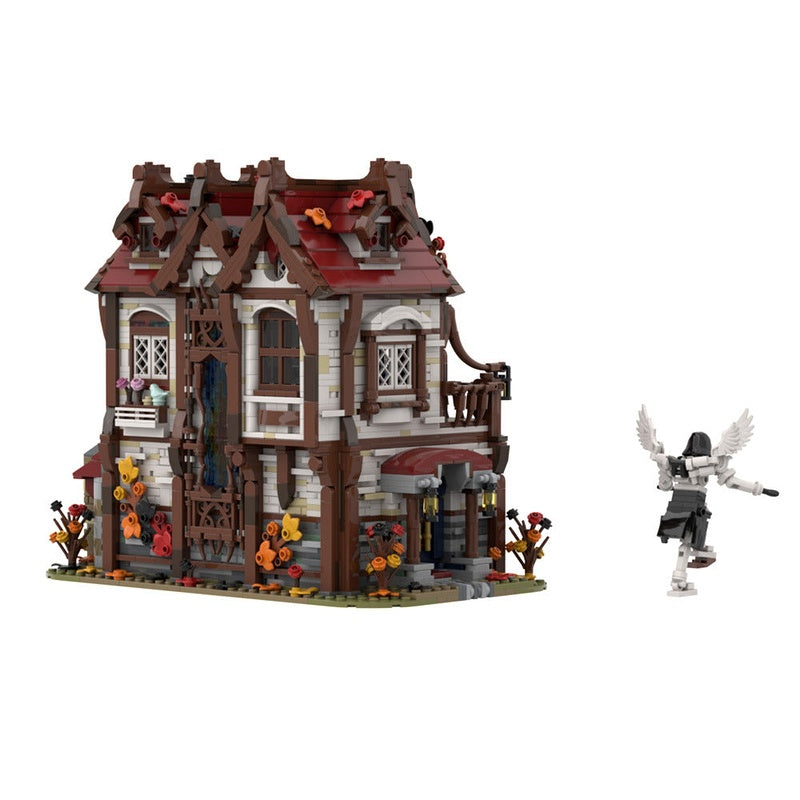 Andwraith's Bakery MOC Building Kit | Fantasy Bakery Architecture Model - 5