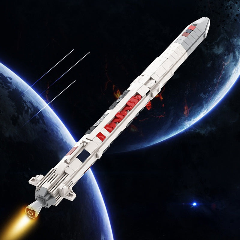 Angara 1.2 Rocket MOC Building Kit | 1:110 Scale Space Launch Model - 2